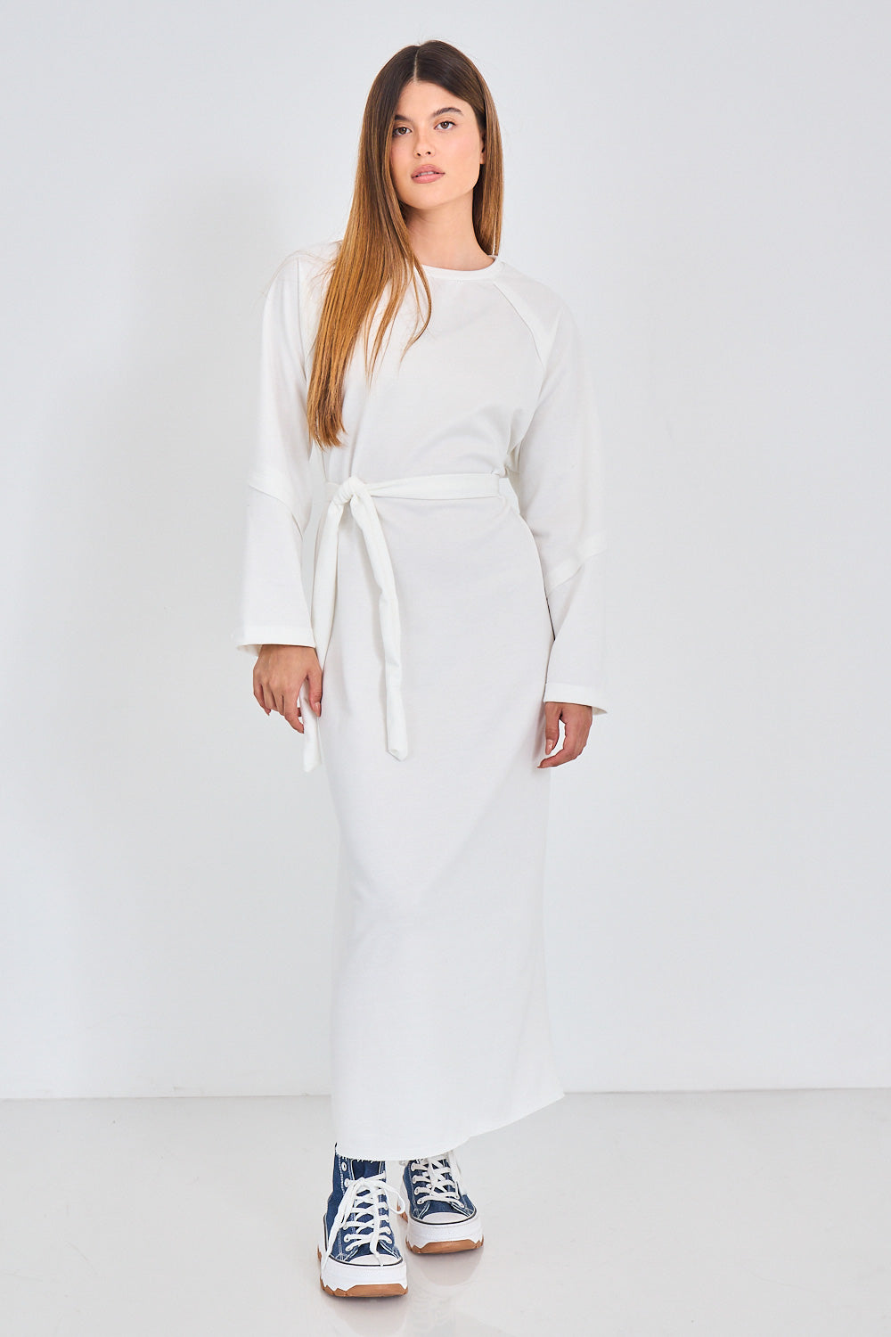 שמלה רגלן מיה אוברסייז