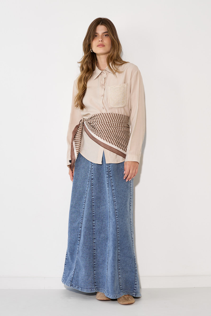 חולצה מכופתרת רונית