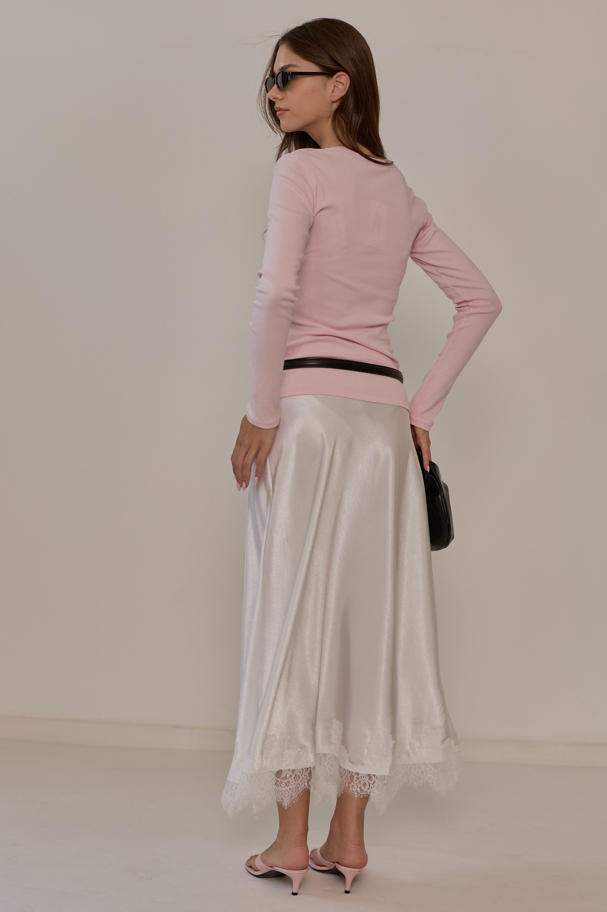 Neon maxi skirt