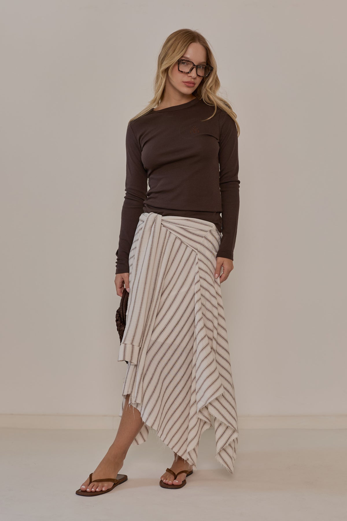 Neon maxi skirt