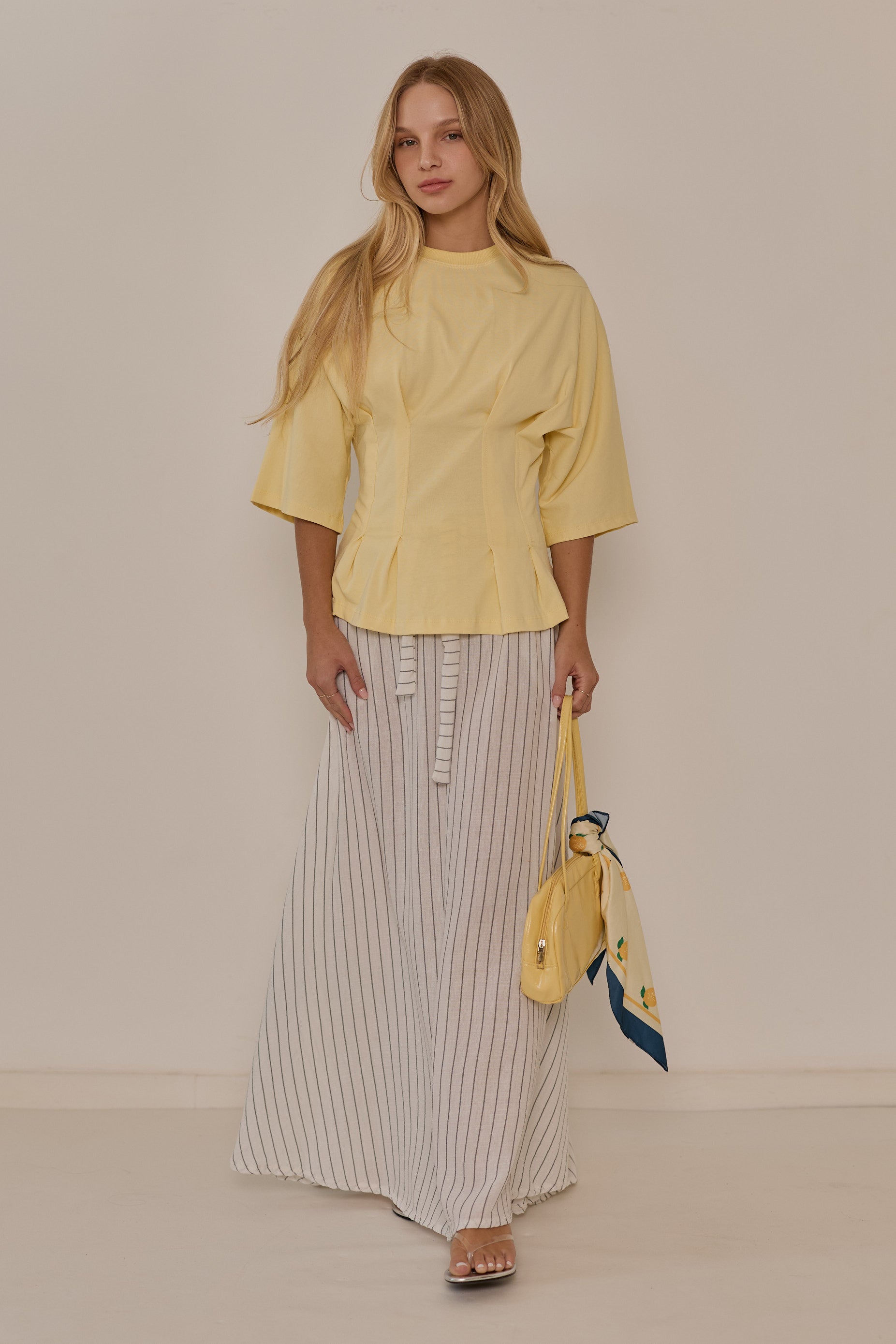 Neon maxi skirt