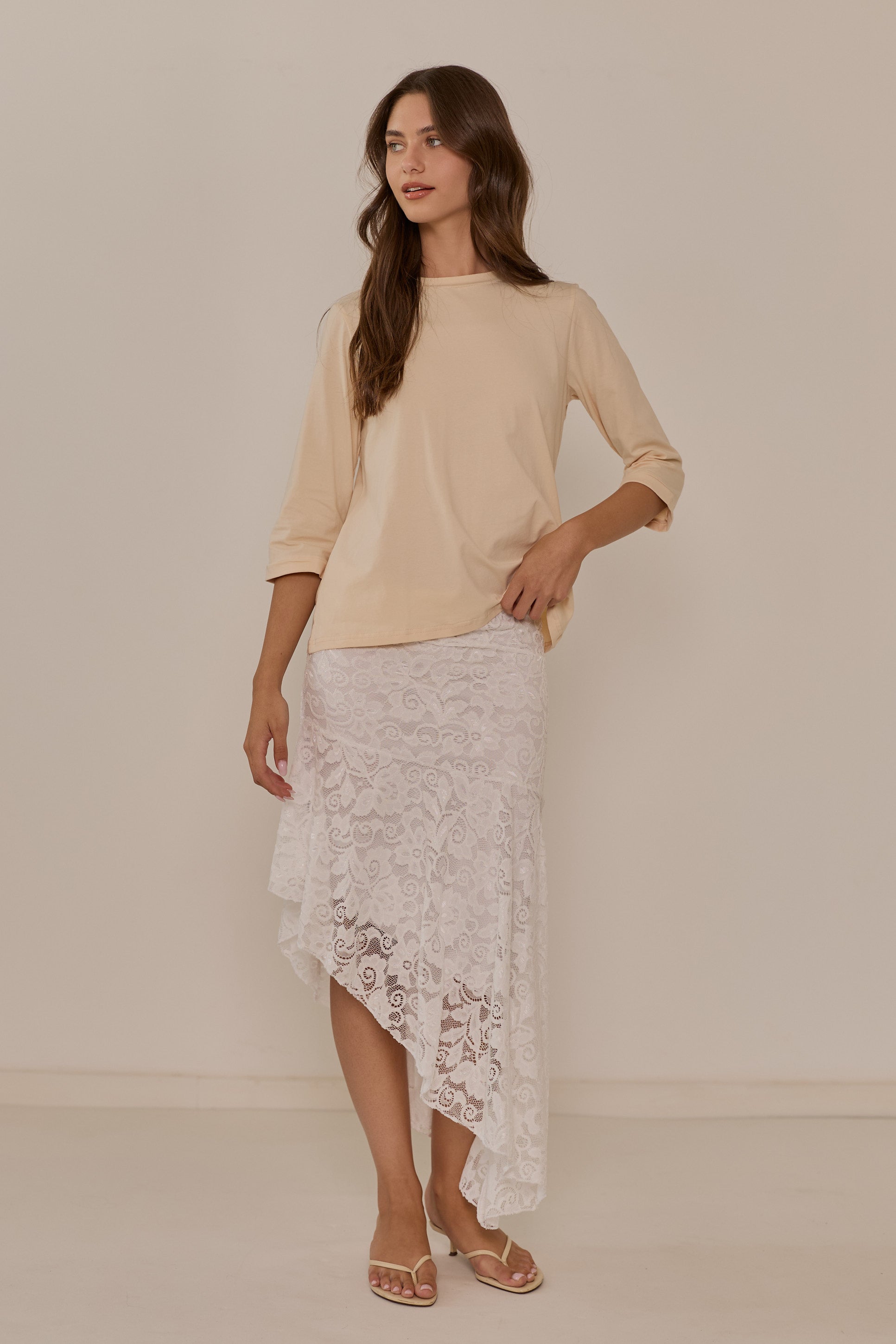 Neon maxi skirt
