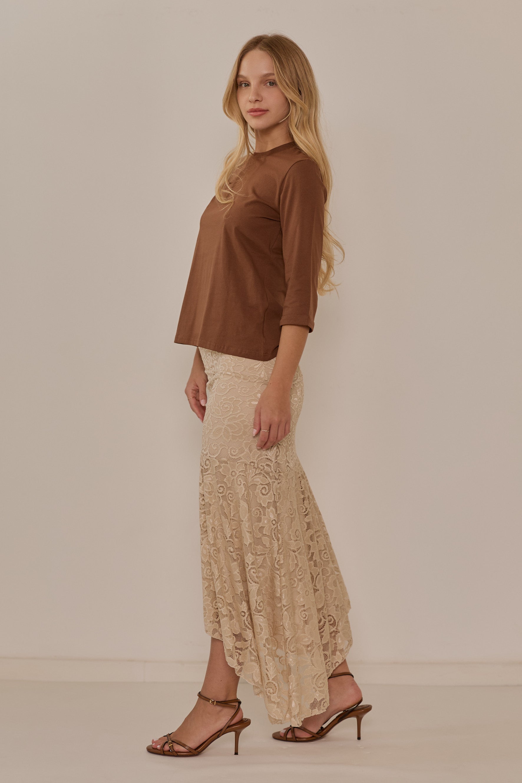 Neon maxi skirt