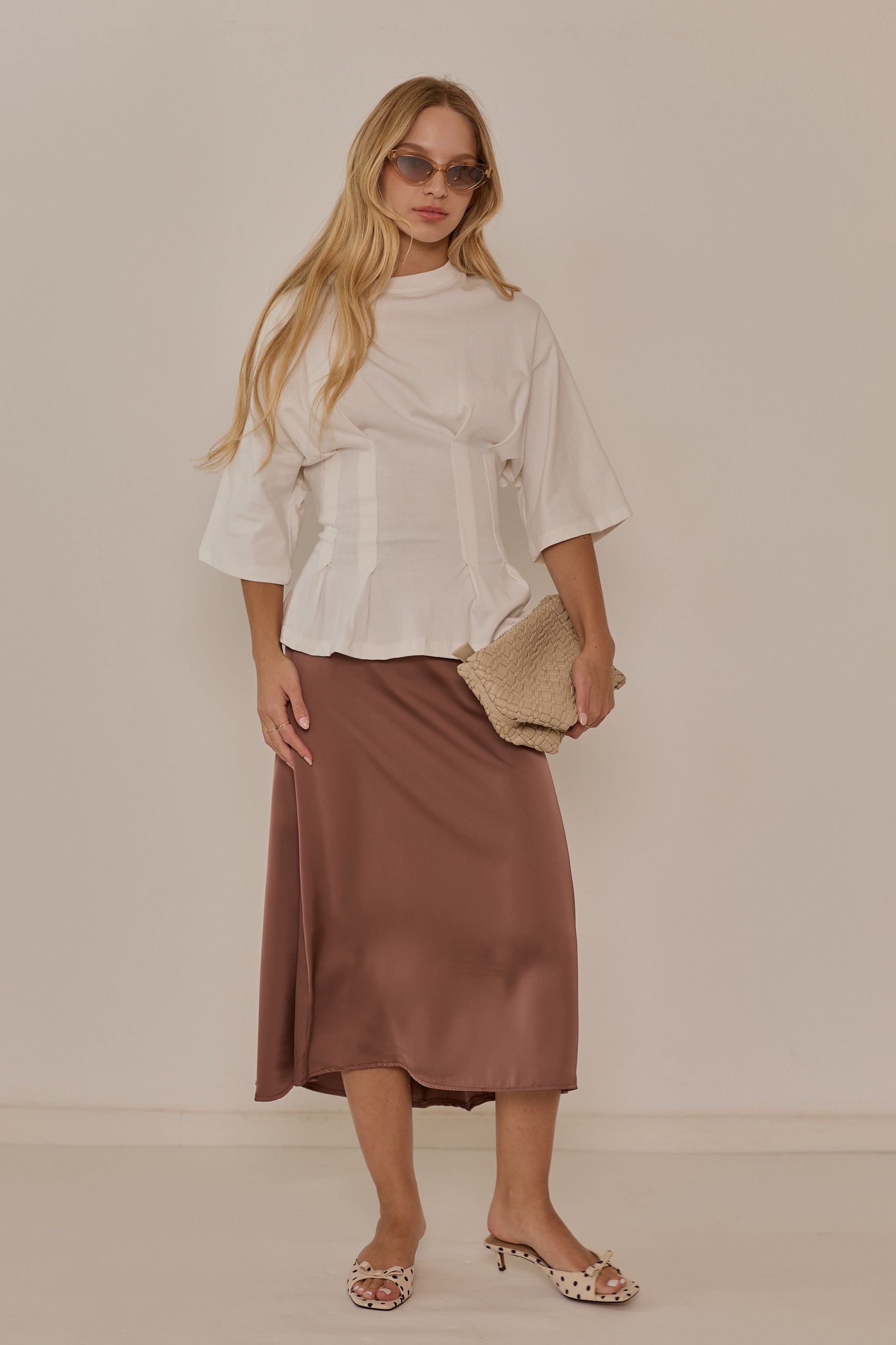 Neon maxi skirt
