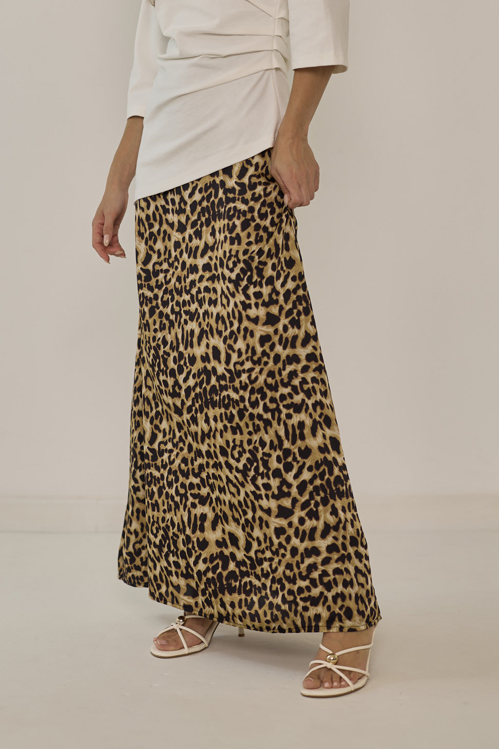 Neon maxi skirt