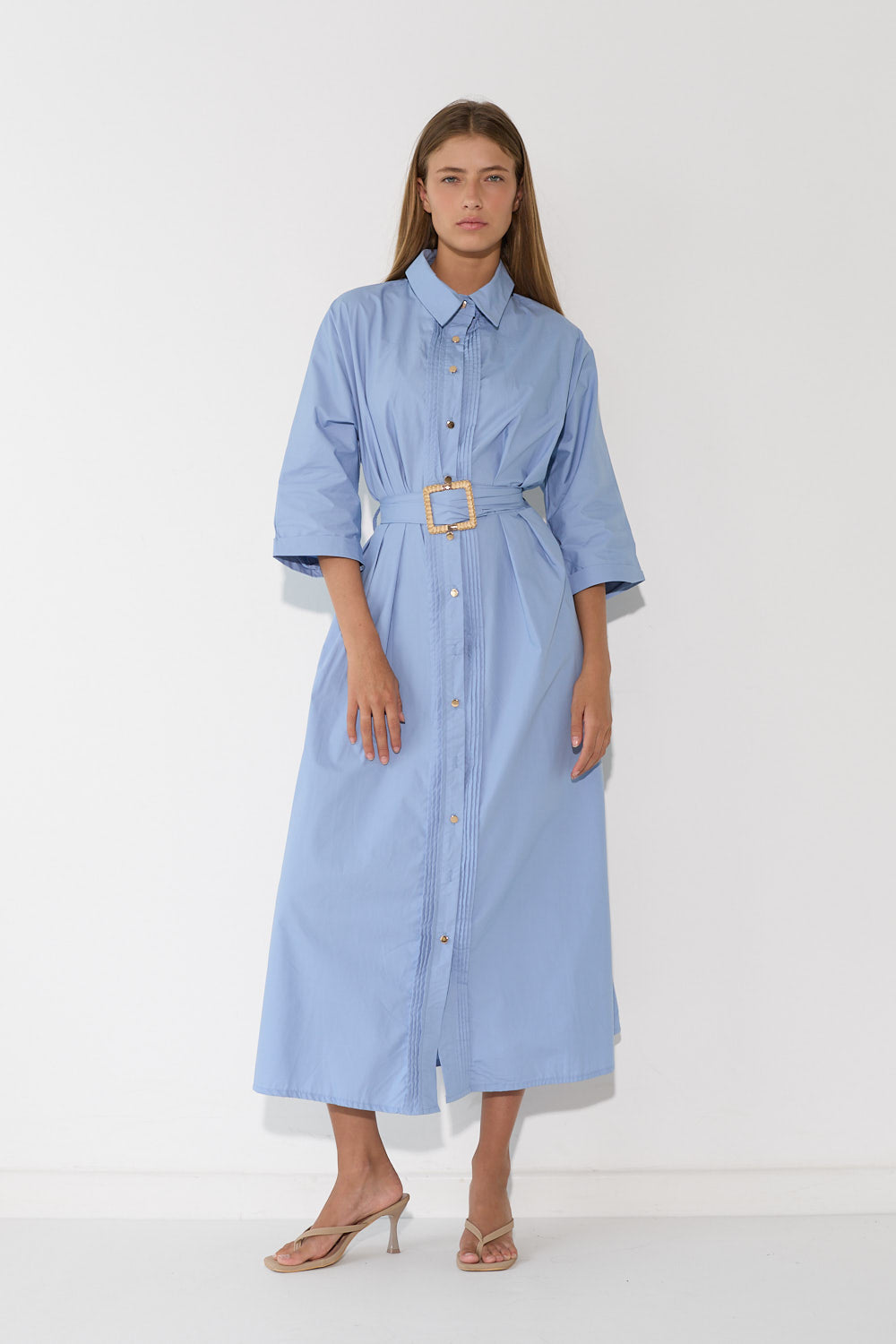 שמלה מכופתרת דיאנה