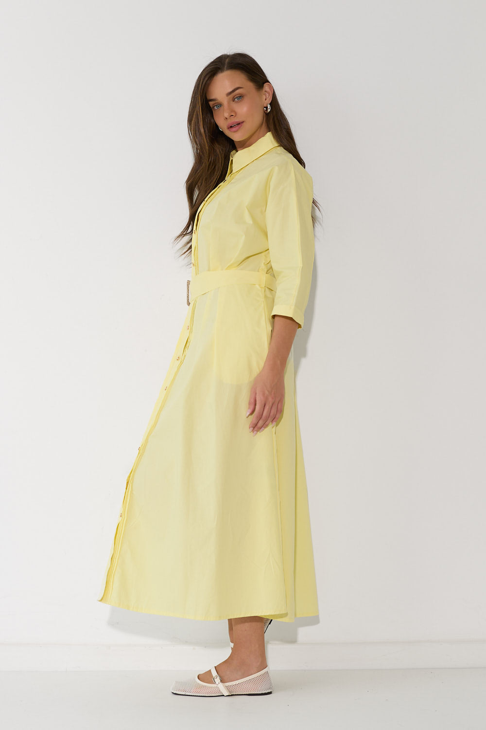 שמלה מכופתרת דיאנה