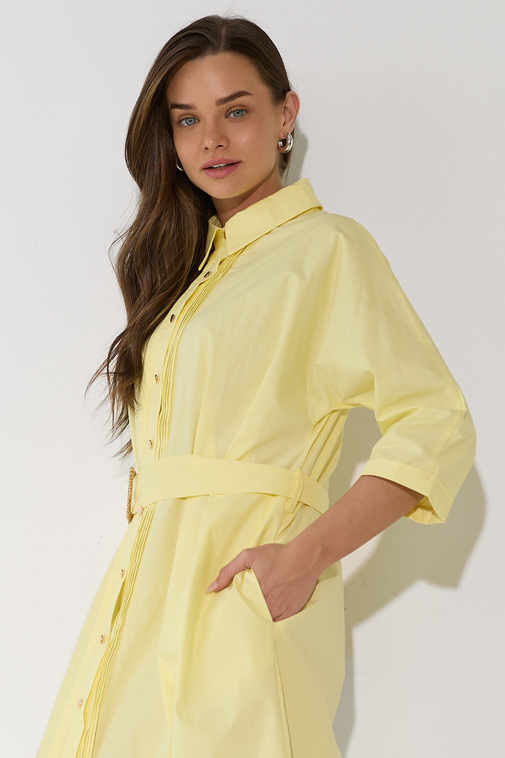 שמלה מכופתרת דיאנה