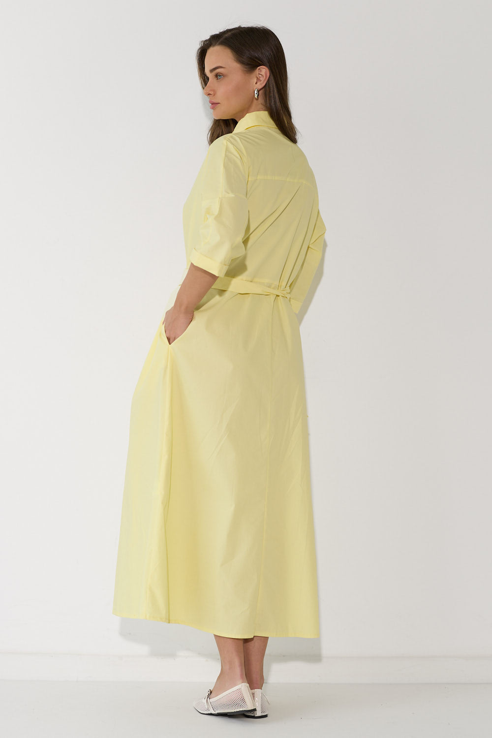 שמלה מכופתרת דיאנה