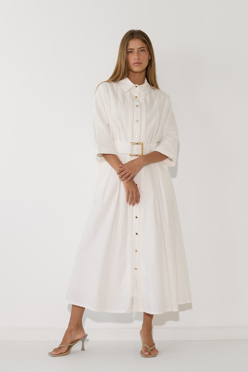 שמלה מכופתרת דיאנה