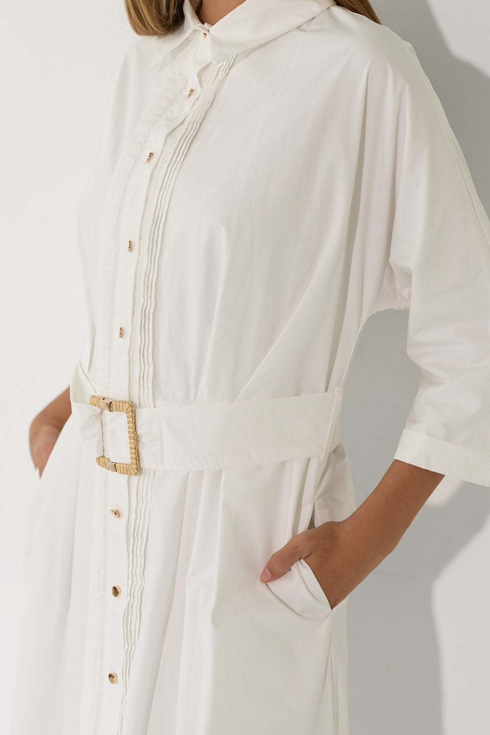 שמלה מכופתרת דיאנה