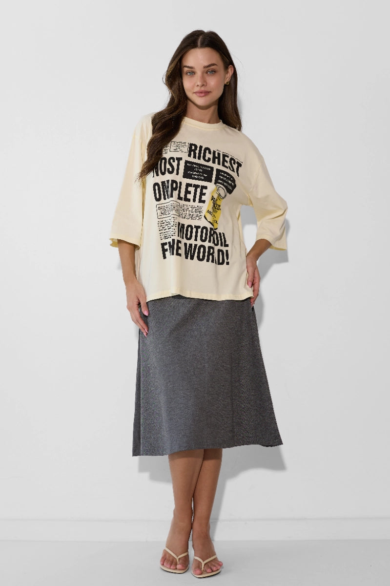 Skirt too skimpy