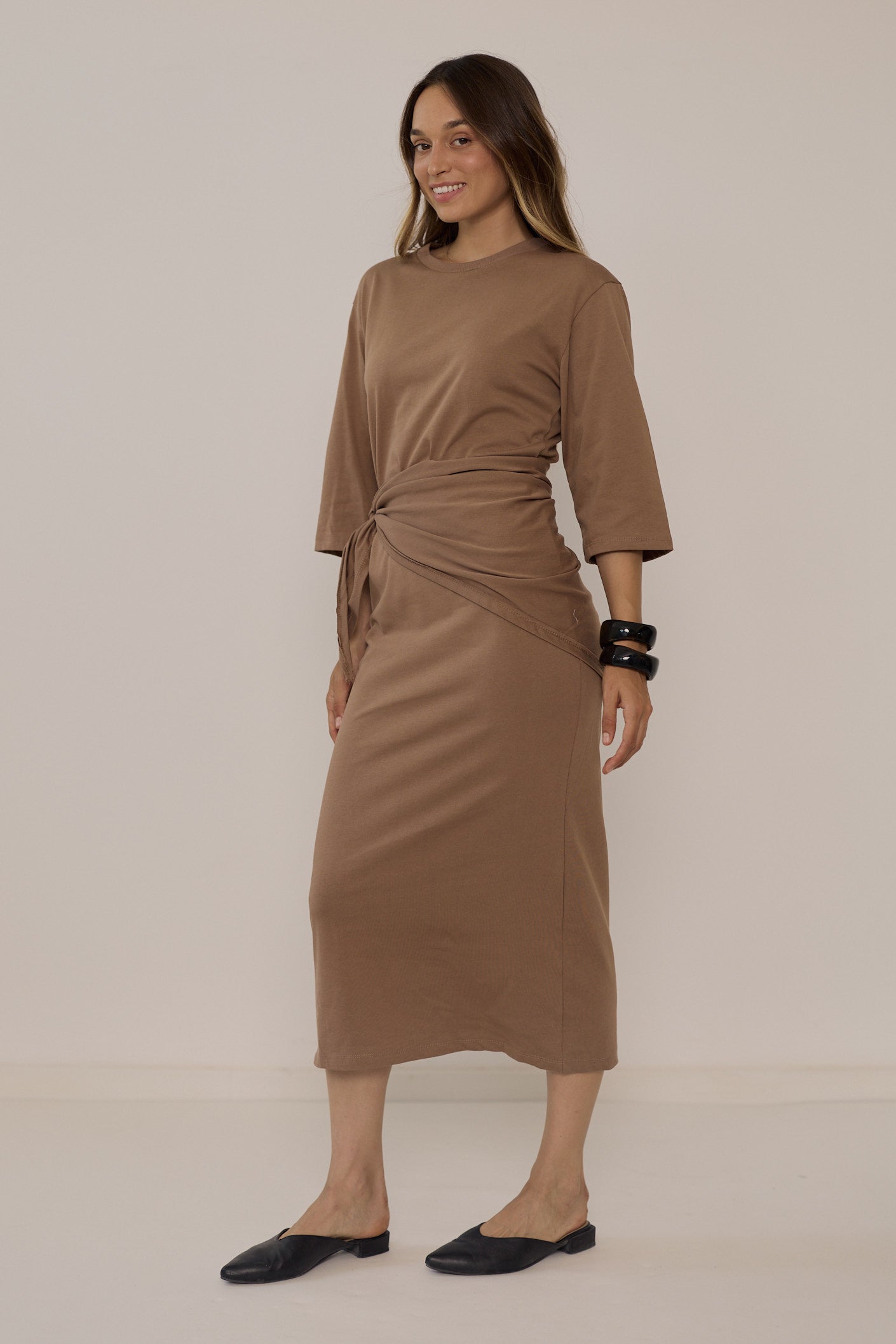 Neon maxi skirt