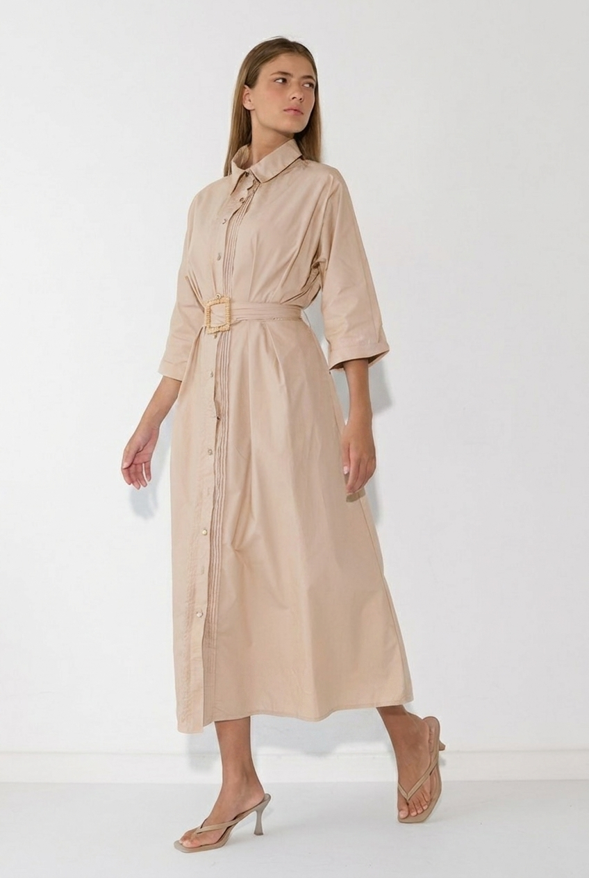 שמלה מכופתרת דיאנה