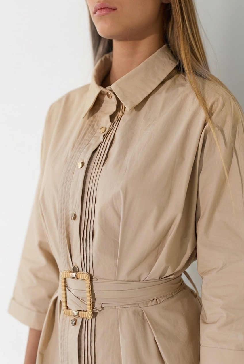 שמלה מכופתרת דיאנה