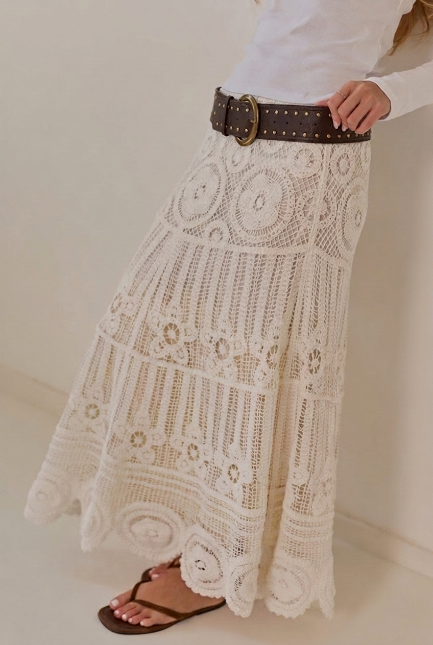 Monaco crochet skirt