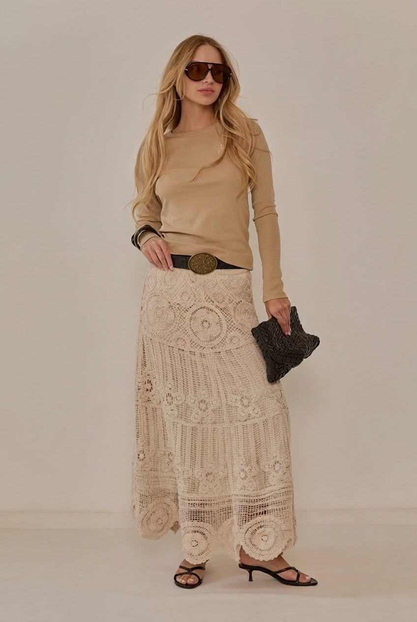 Monaco crochet skirt