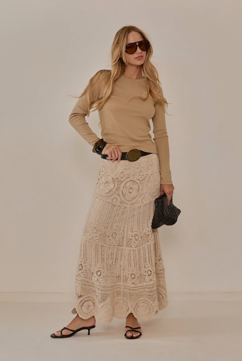 Monaco crochet skirt