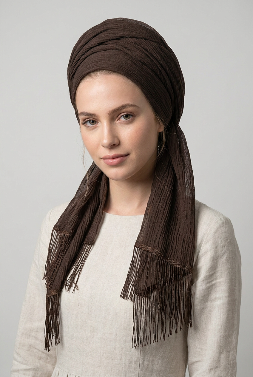 Plain scarf