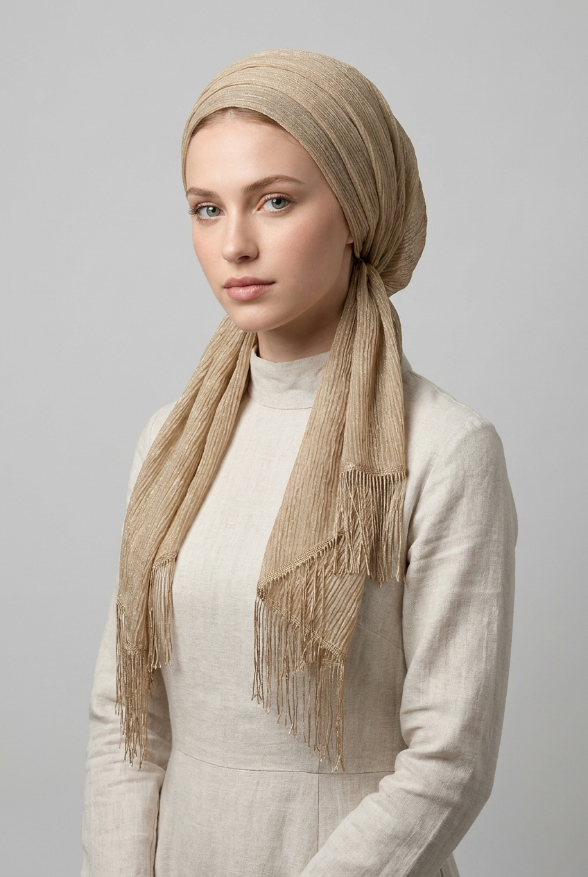 Plain scarf