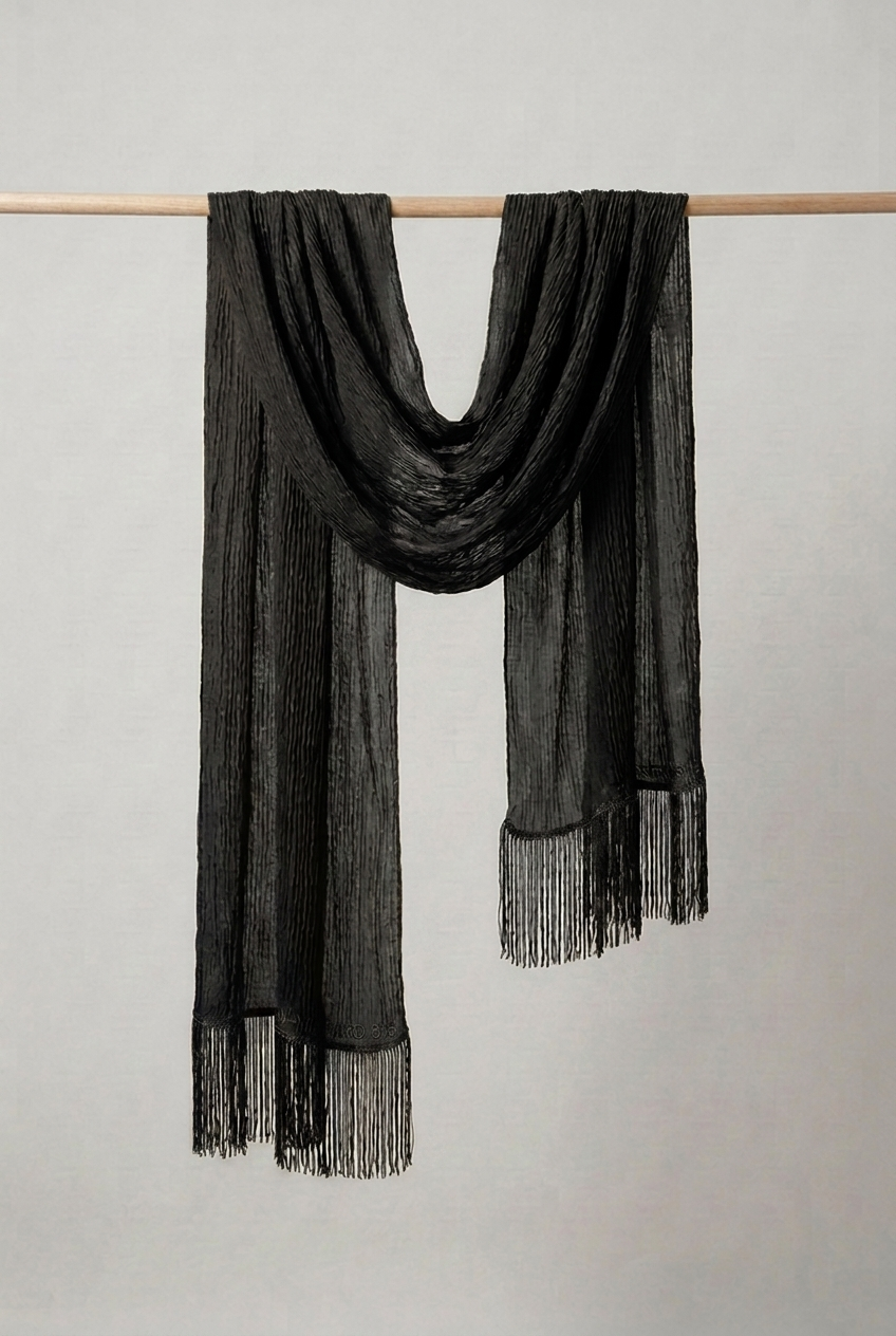 Plain scarf