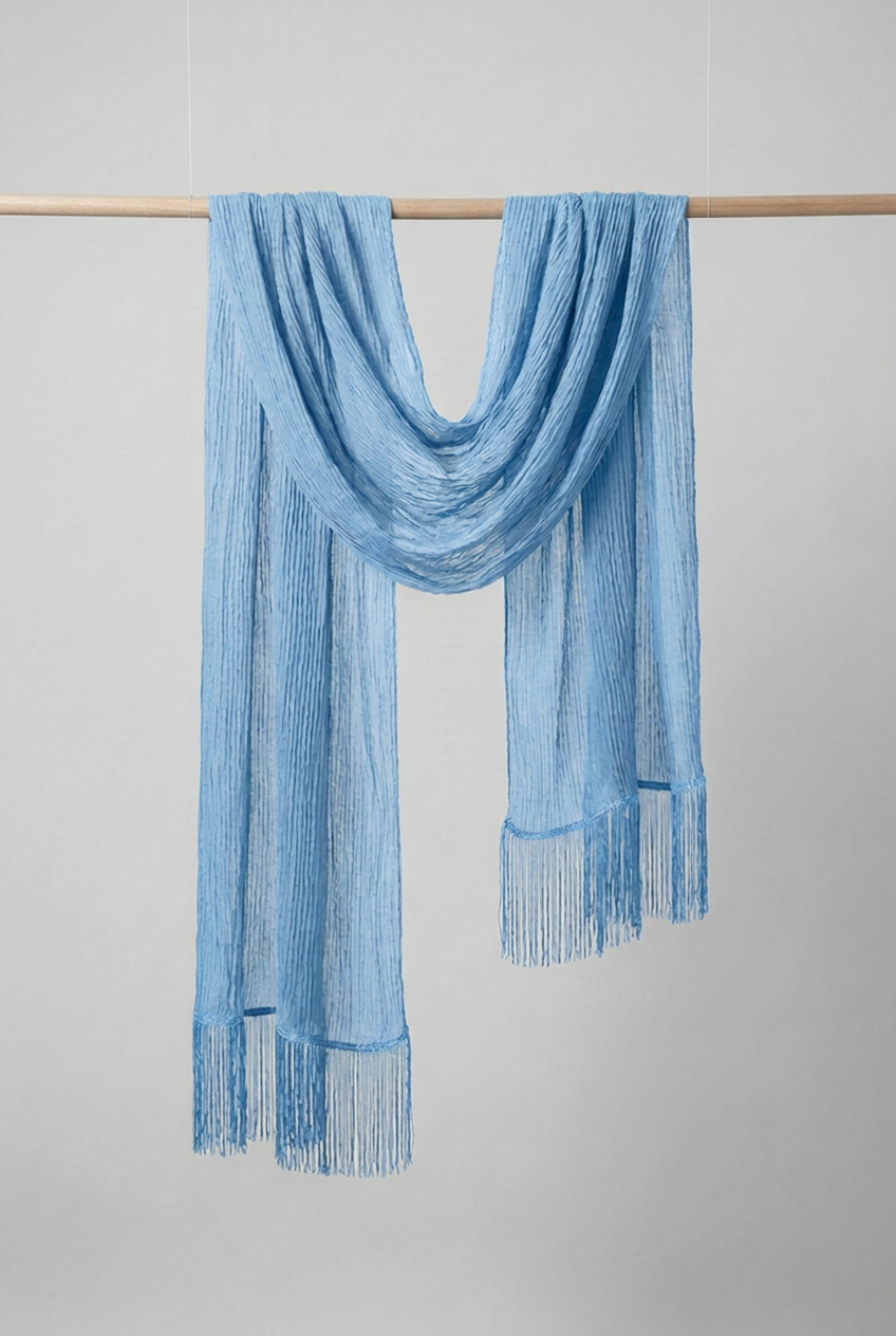 Plain scarf