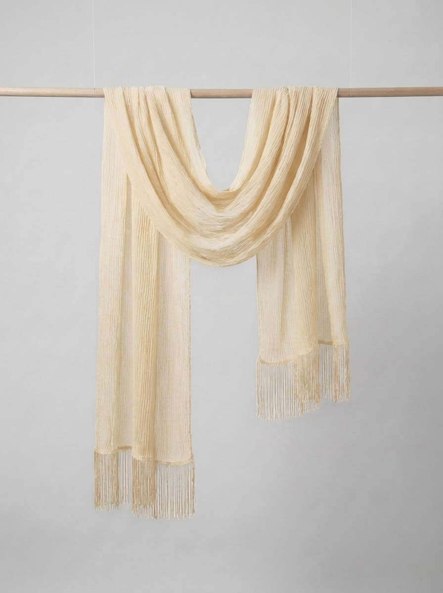 Plain scarf