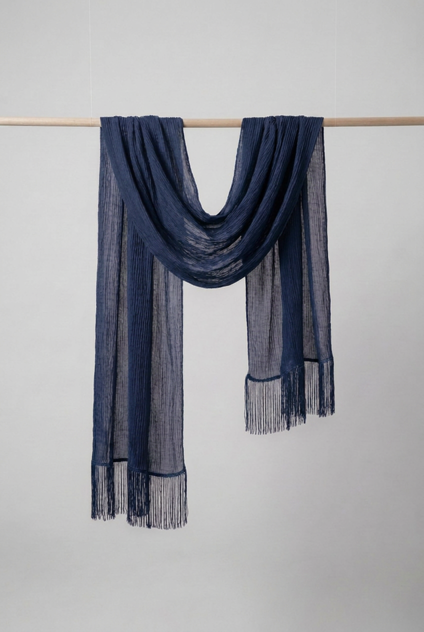 Plain scarf