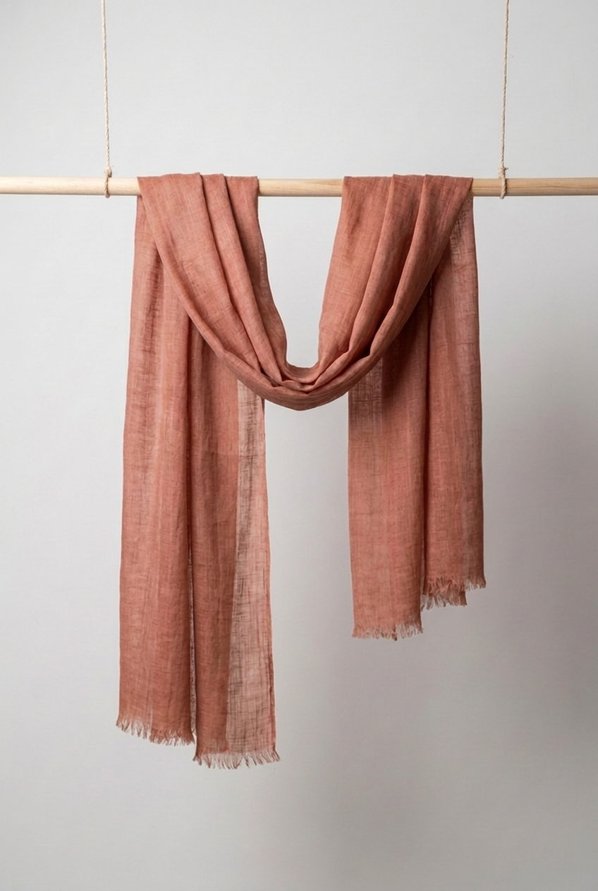 Plain scarf
