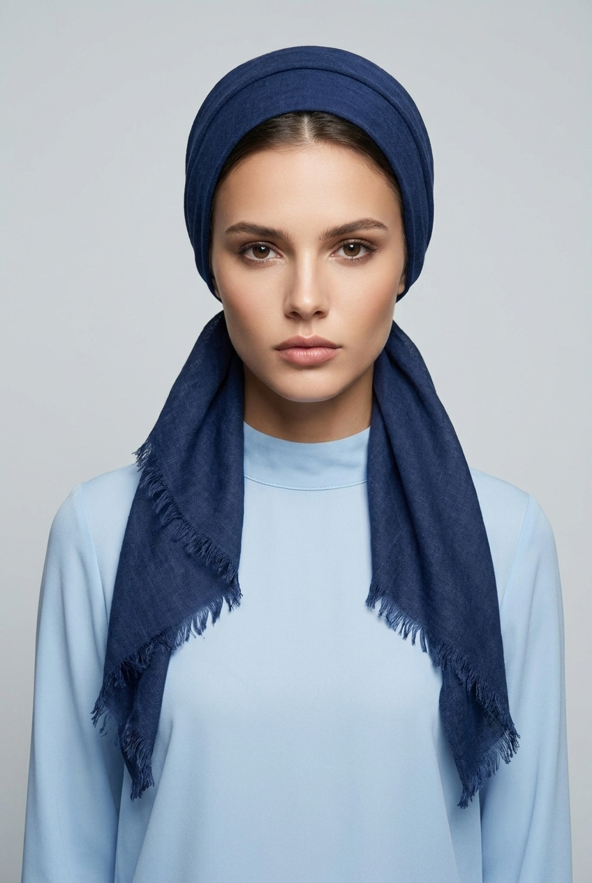 Plain scarf