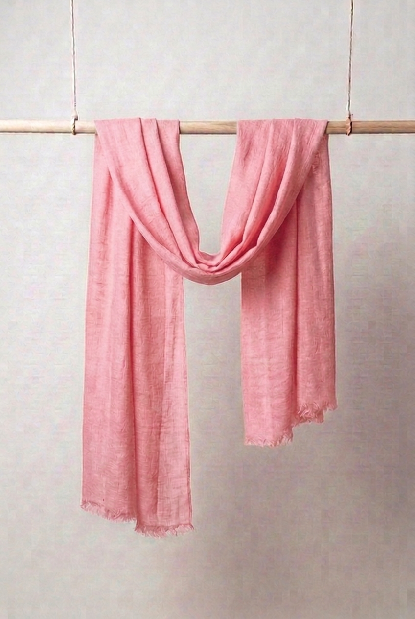 Plain scarf