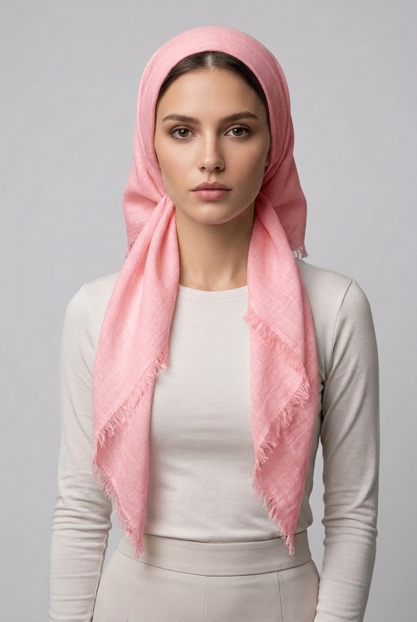Plain scarf