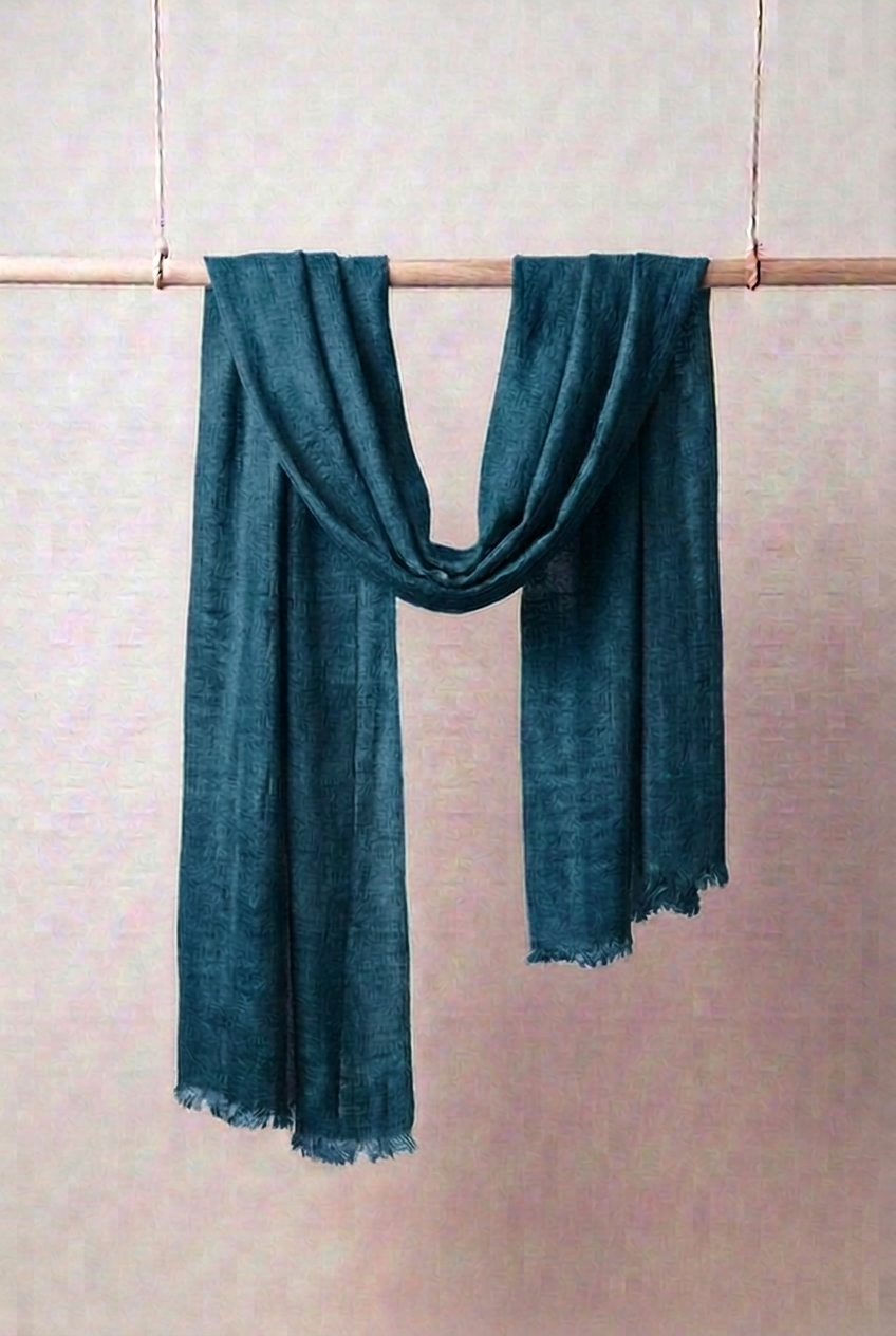 Plain scarf