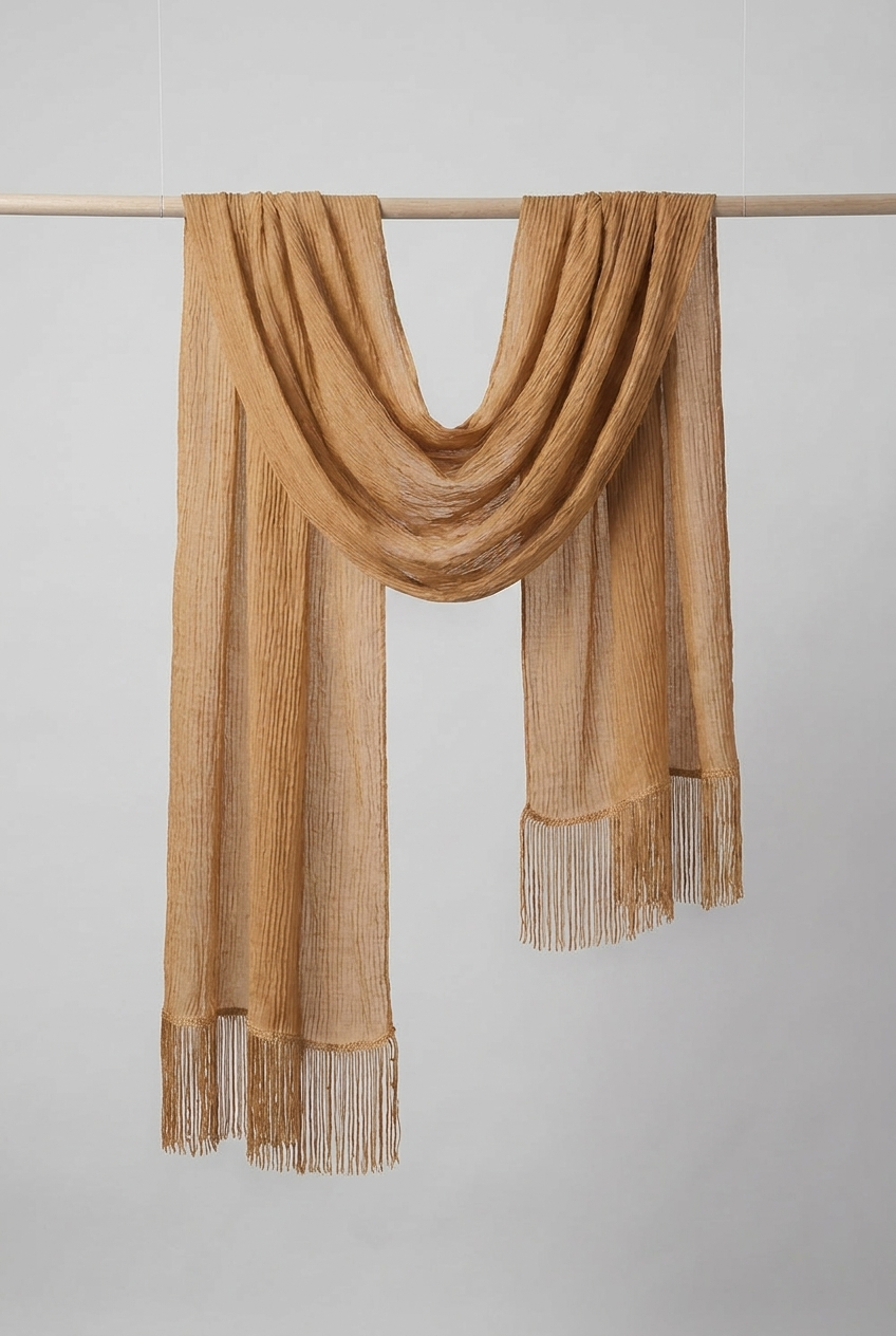 Plain scarf