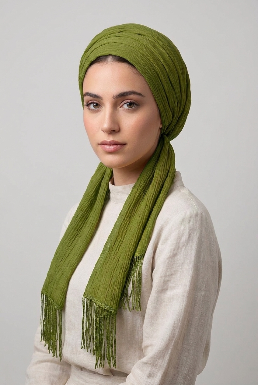 Plain scarf