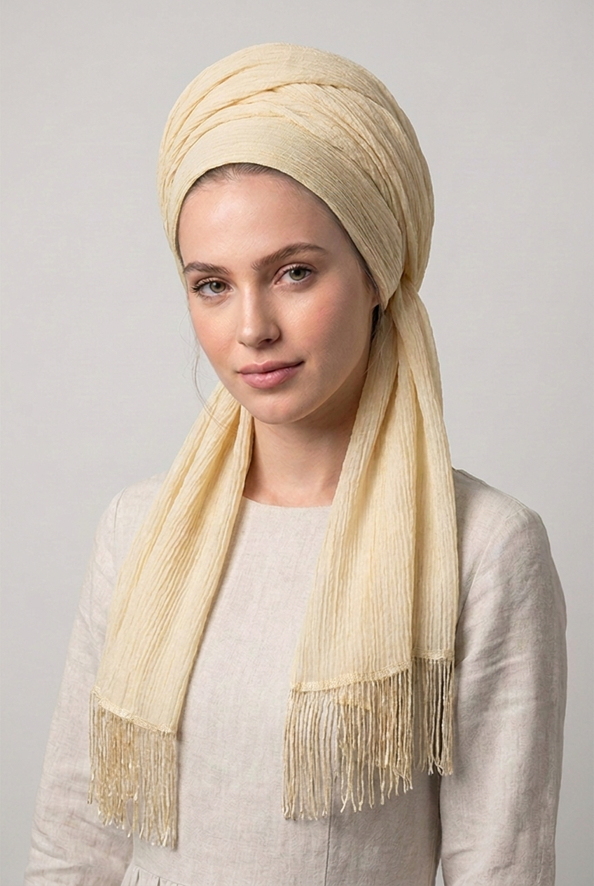 Plain scarf