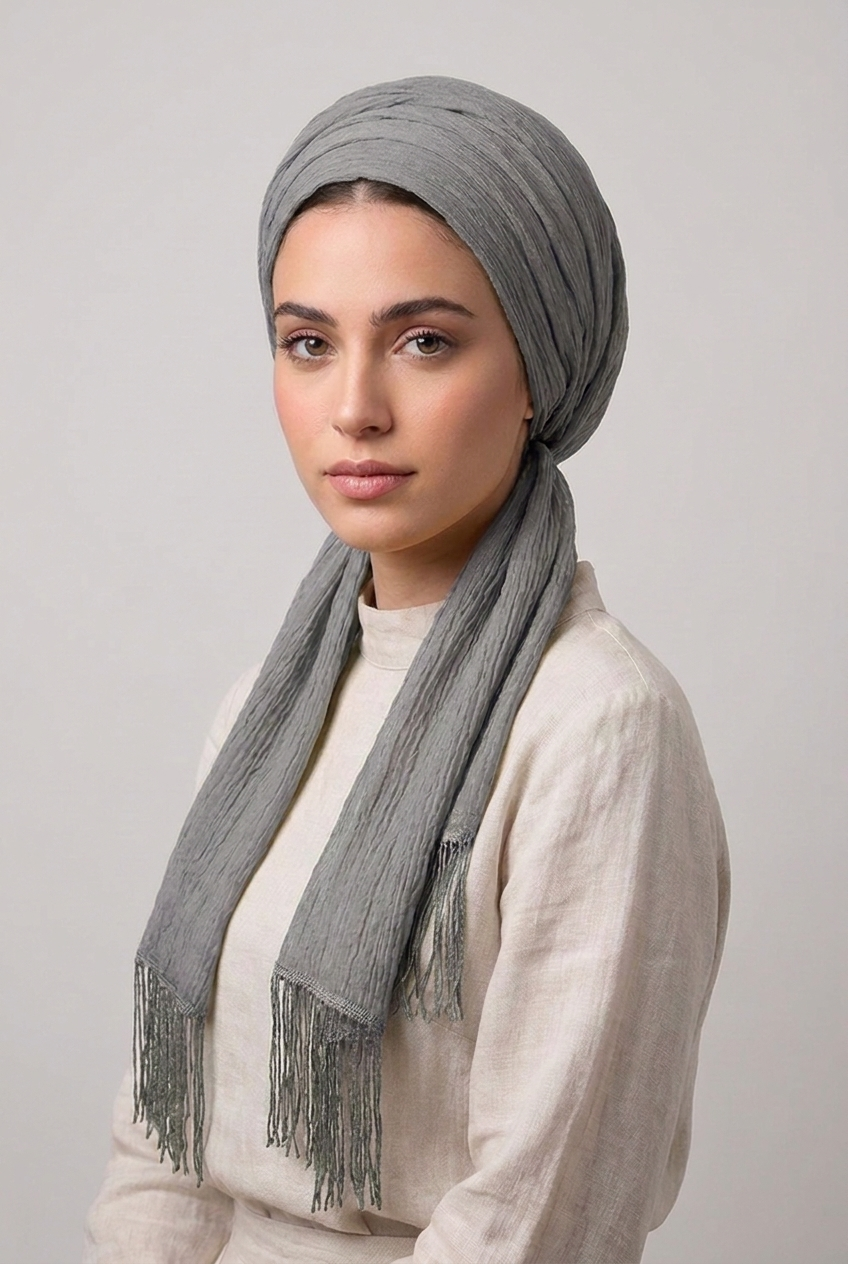 Plain scarf