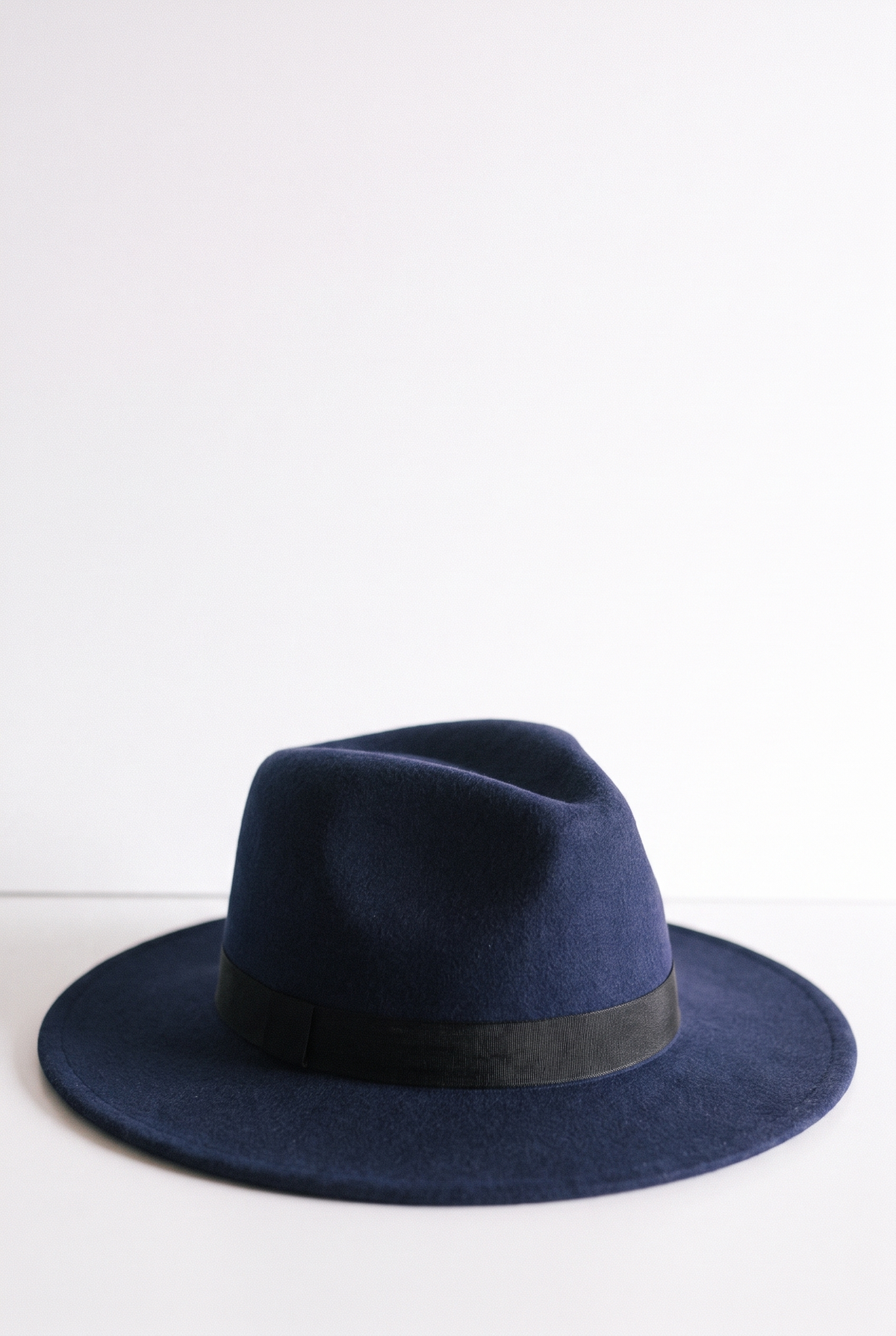 Smooth angora beret hat