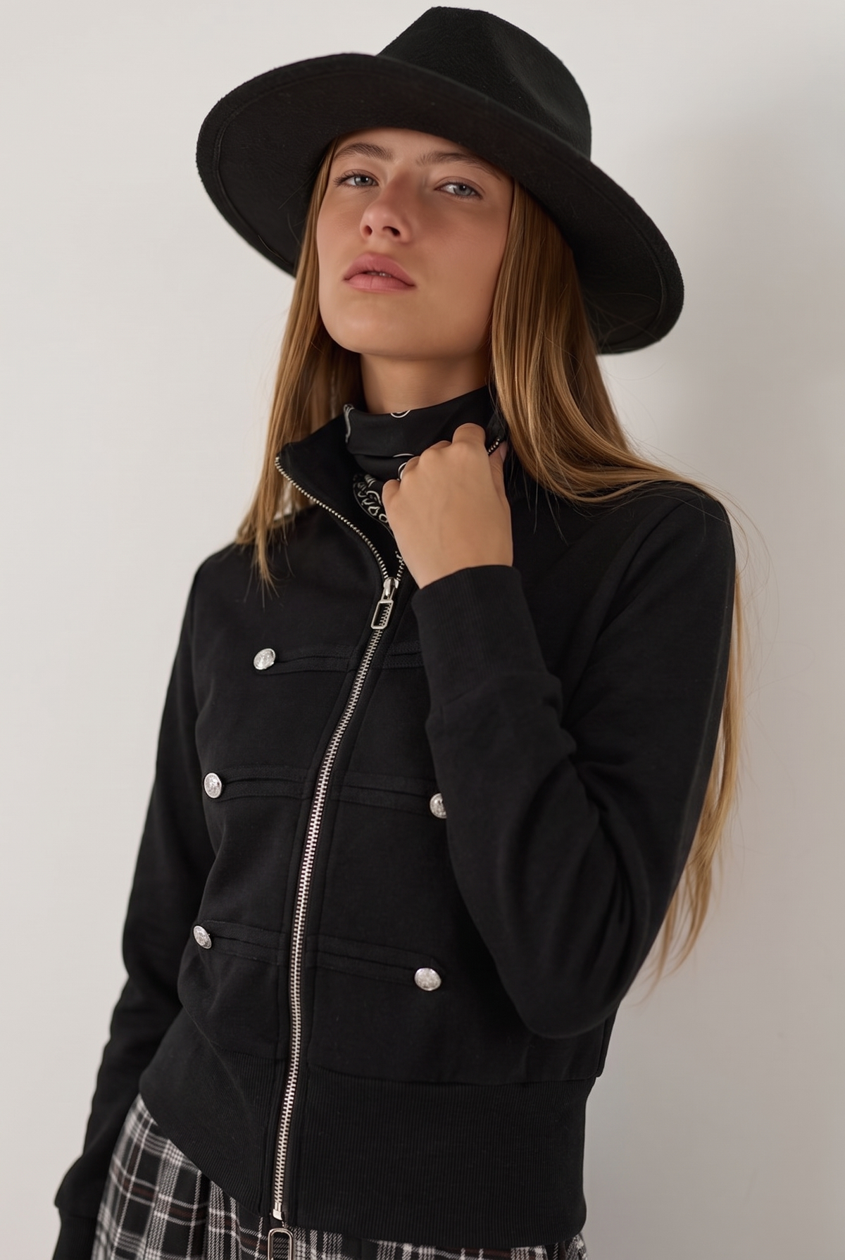 Smooth angora beret hat