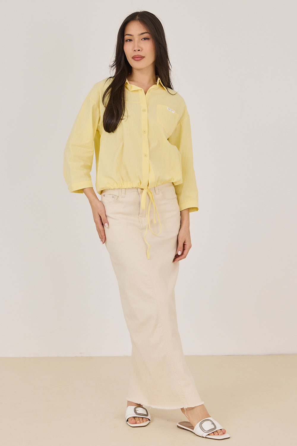 Song button-down shirt