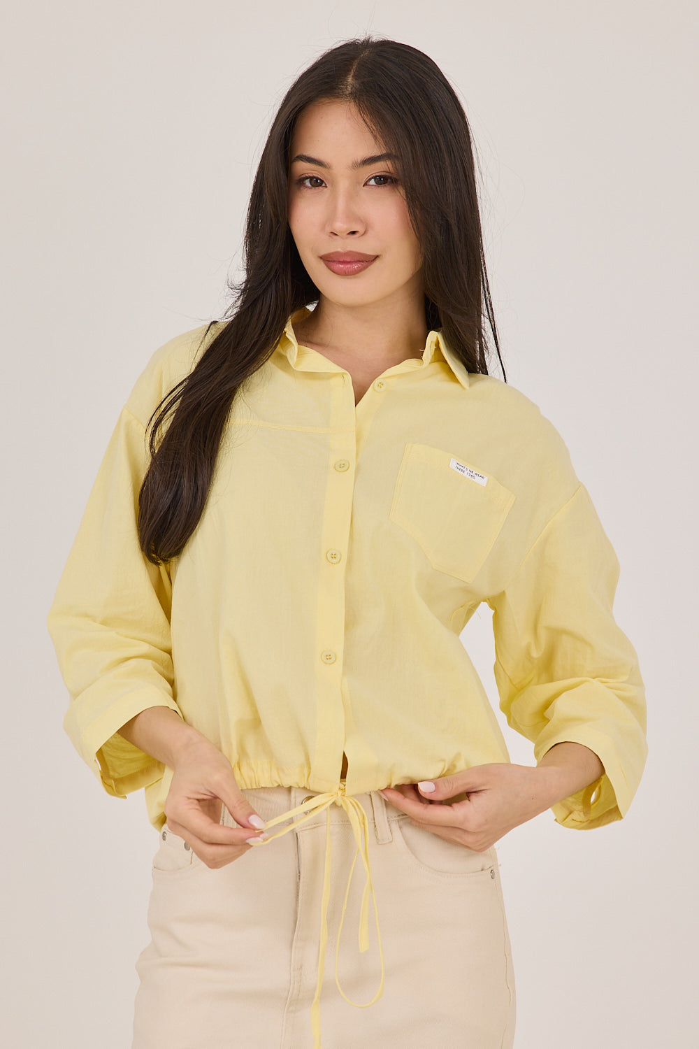 Song button-down shirt