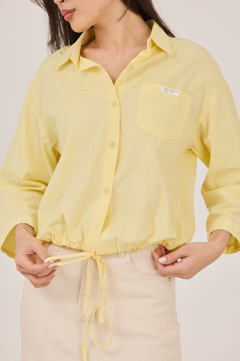 Song button-down shirt