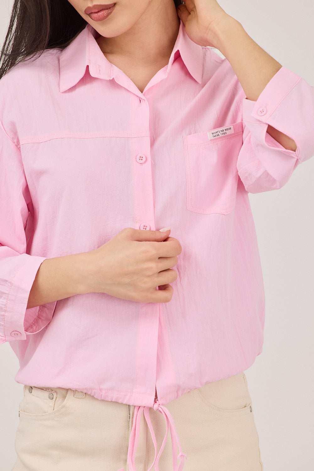 Song button-down shirt