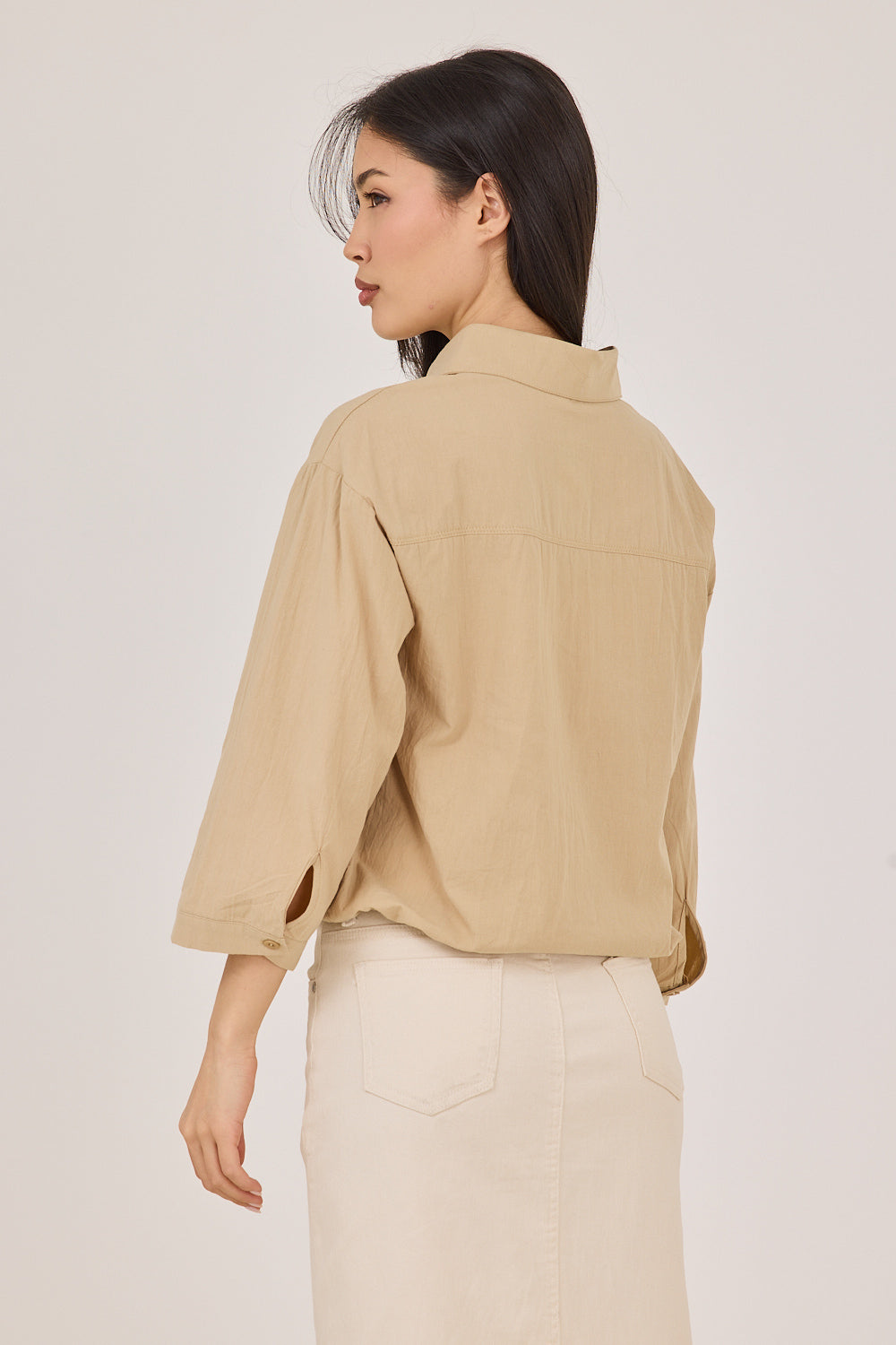 Song button-down shirt