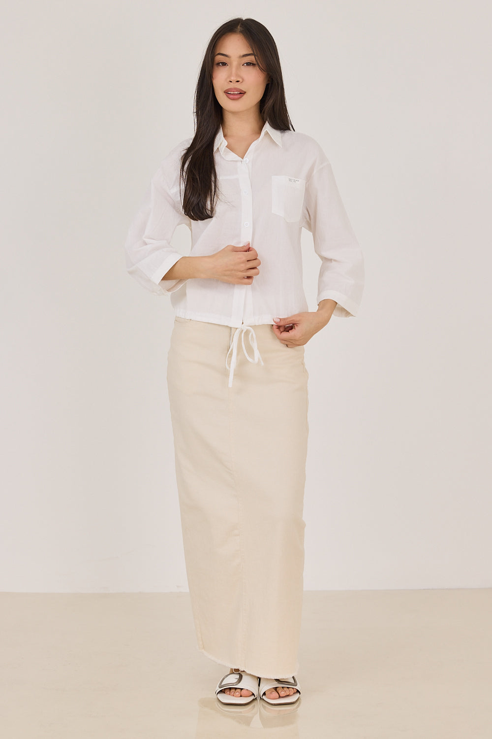Song button-down shirt