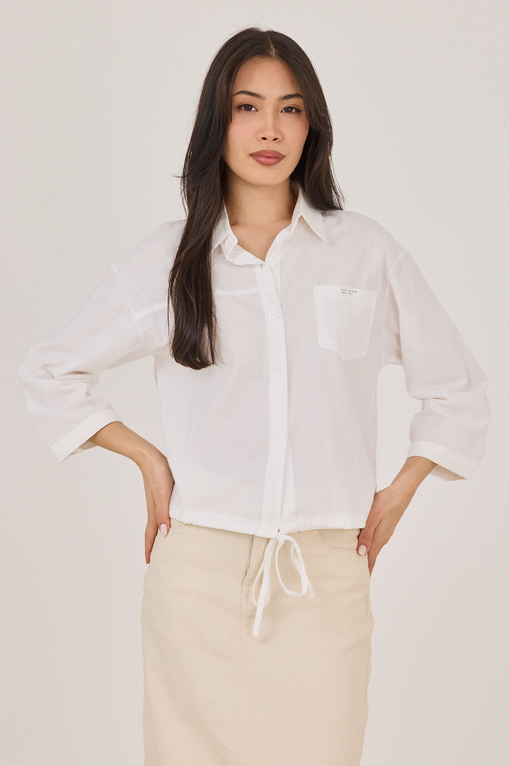Song button-down shirt