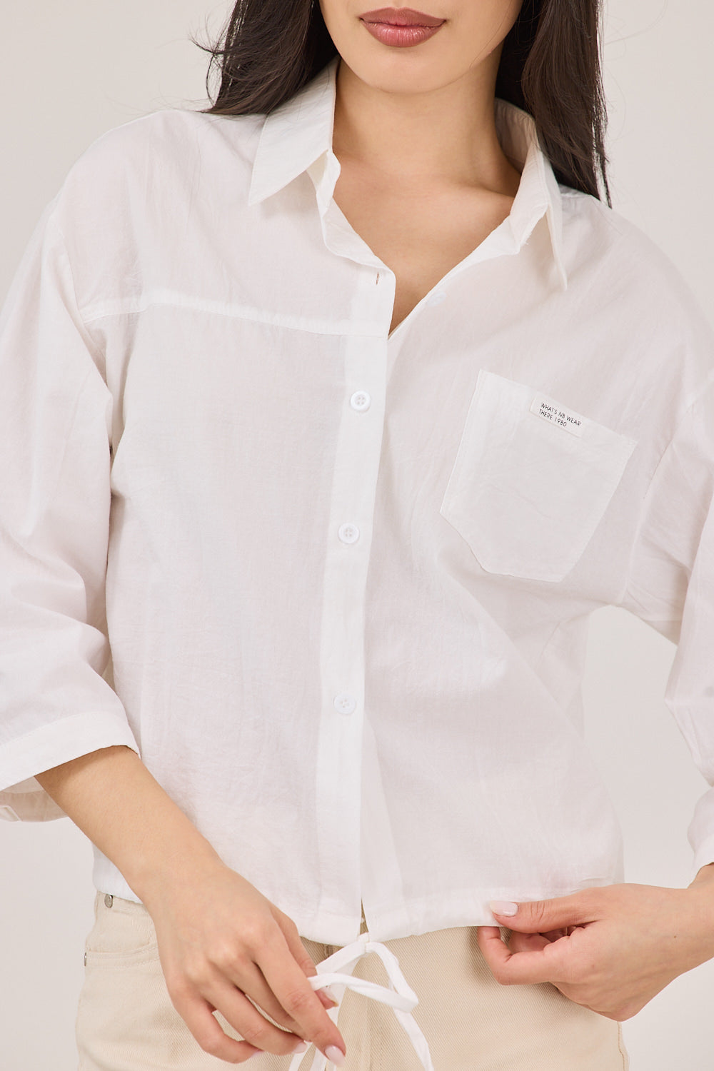 Song button-down shirt
