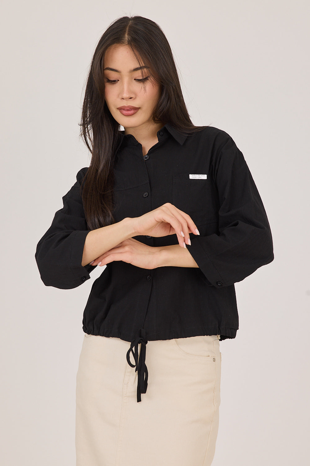 Song button-down shirt