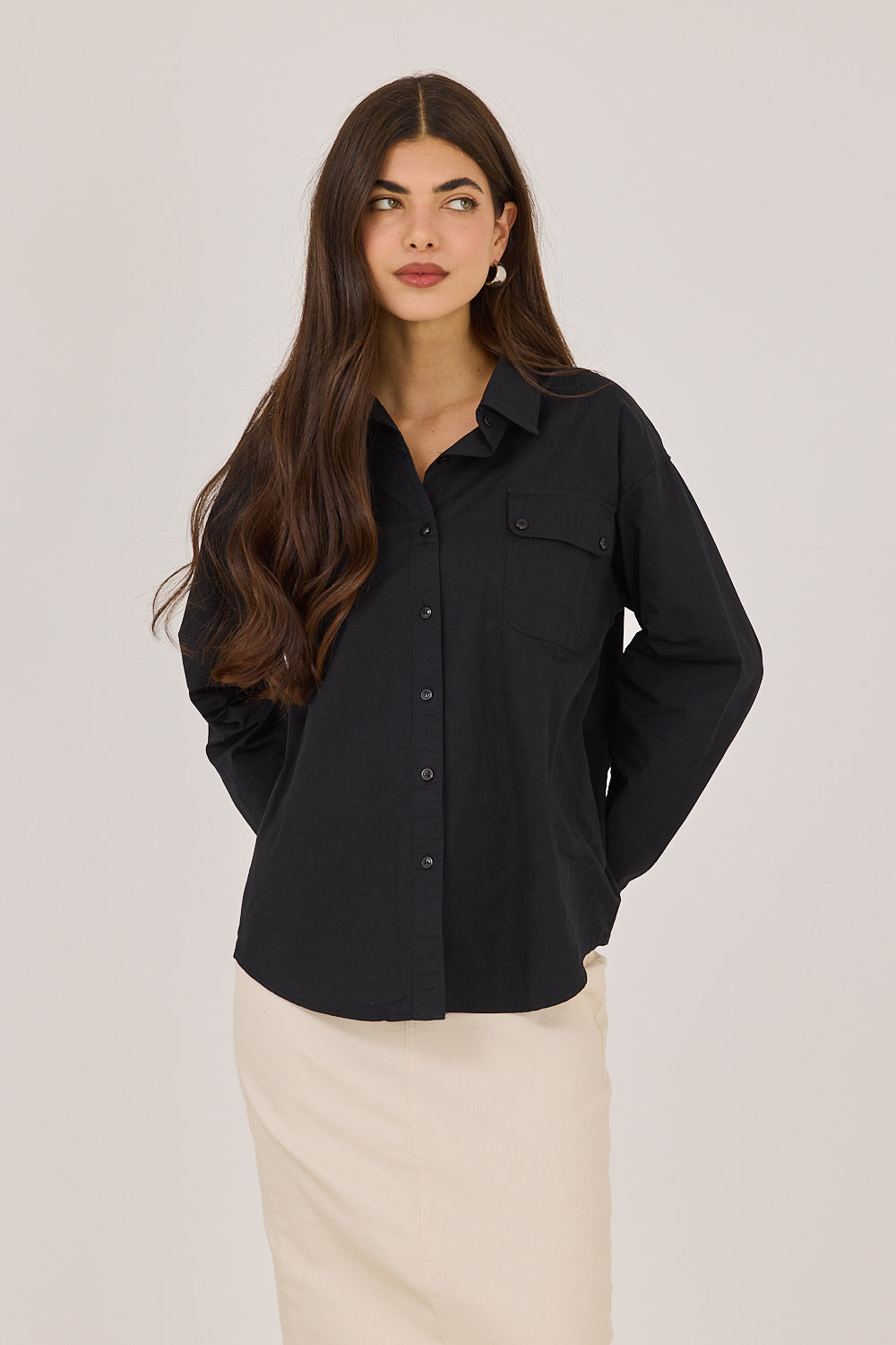 Lace sleep shirt