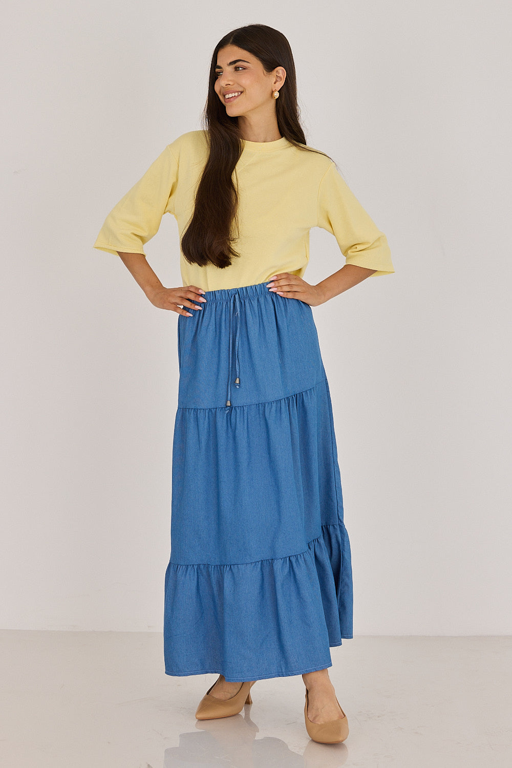 Oversized flat shirt